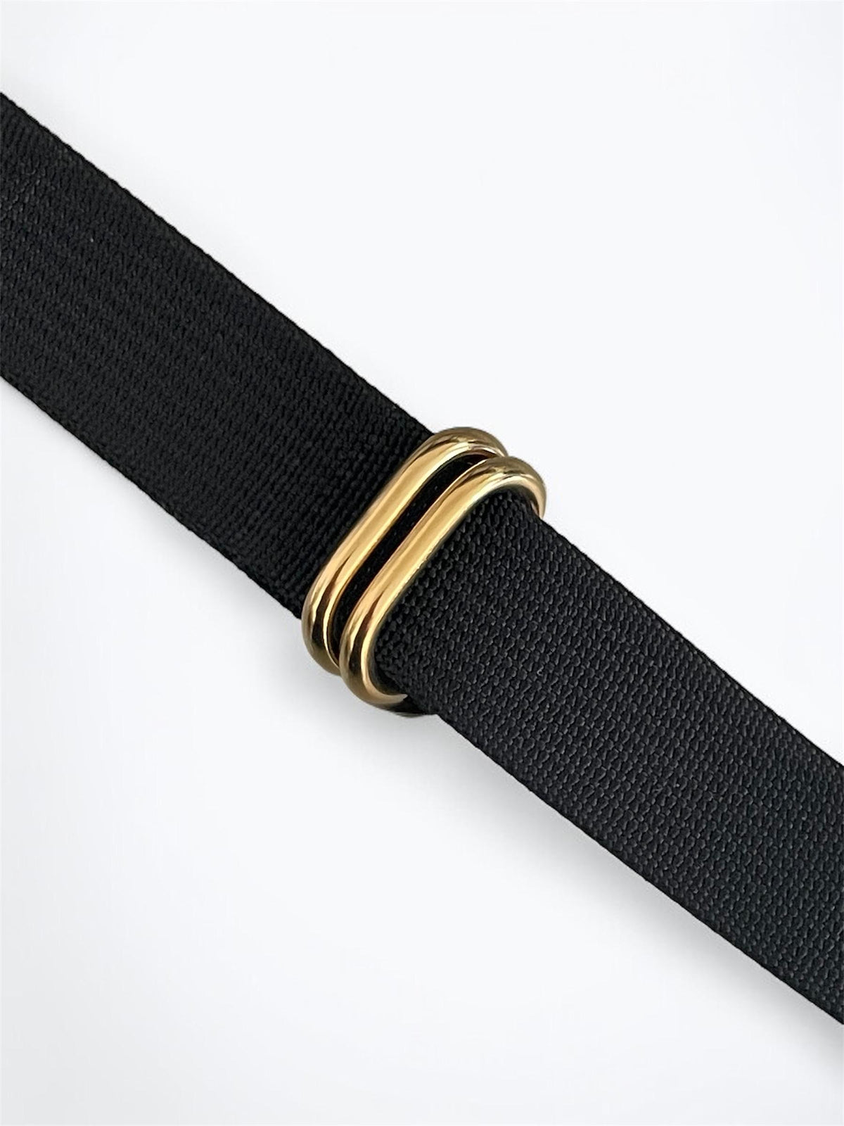Black NATO Strap, Gold Buckle