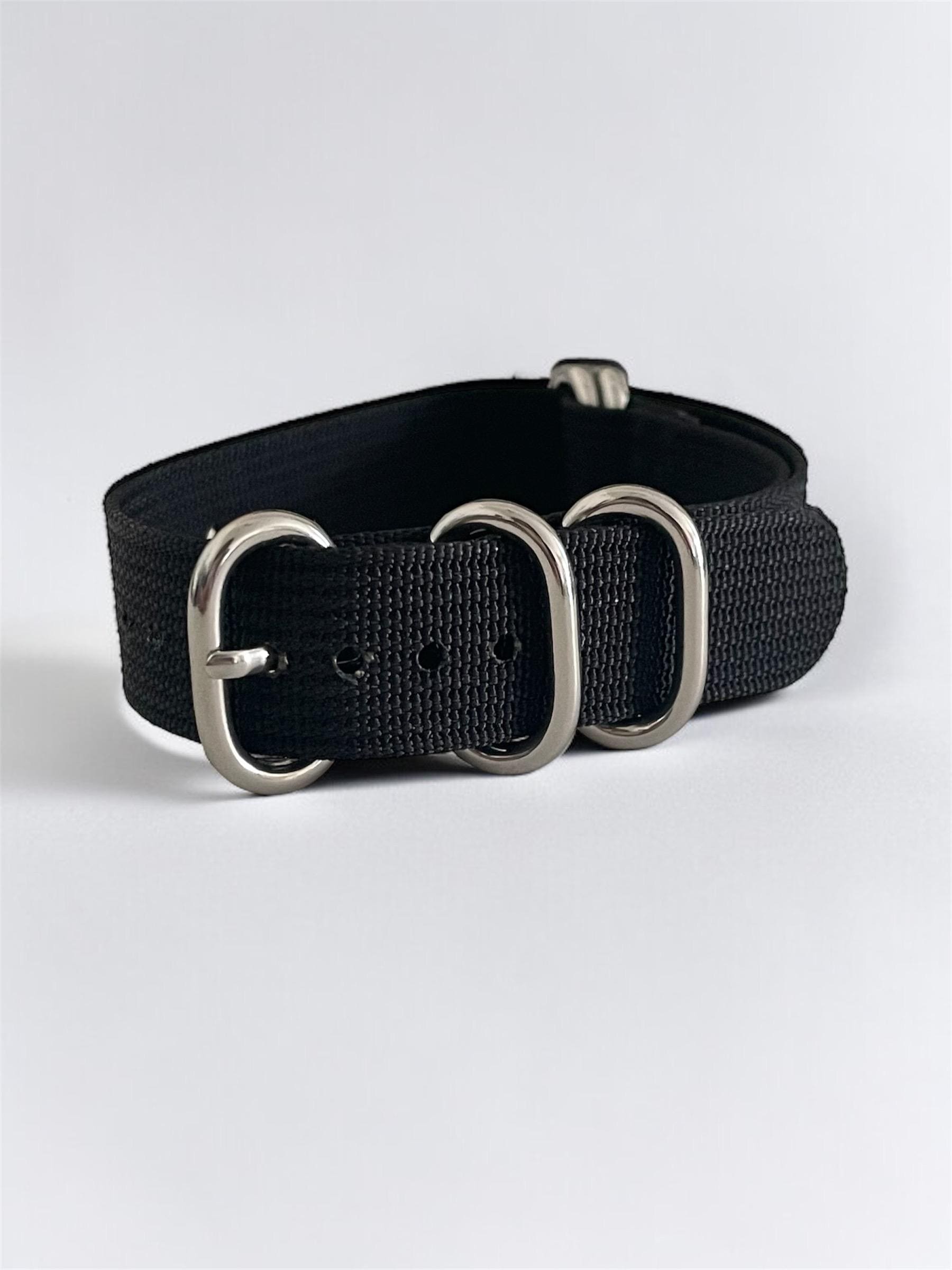 Black NATO Strap, Silver Buckle