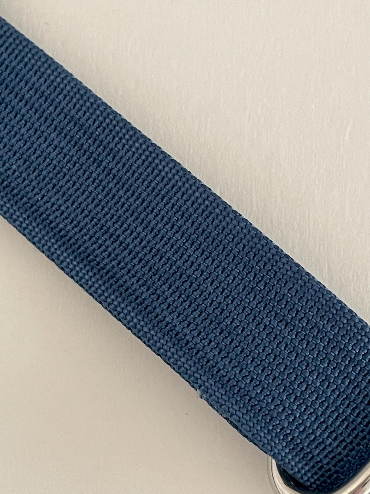 Blue NATO Strap, Silver Buckle