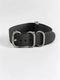 Gray NATO Strap, Silver Buckle